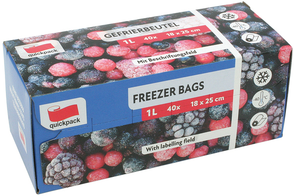 Freezingbags 1l 40pcs 18x25cm