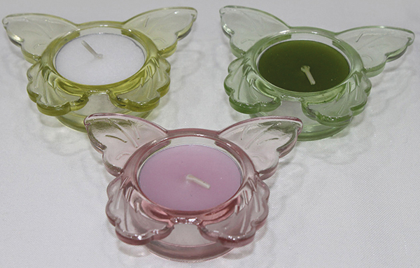 Tealight holder summer 8.5x7.5x2.4 cm made of the finest