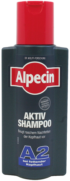 Alpecin active Shampooing 250ml cheveux gras