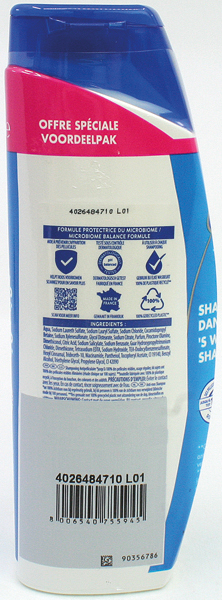 Head&Shoulders Shampoo 2x285ml Apple Fresh