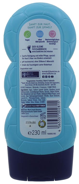 Kinder Shampoo & Duschgel 2in1 Schiggy