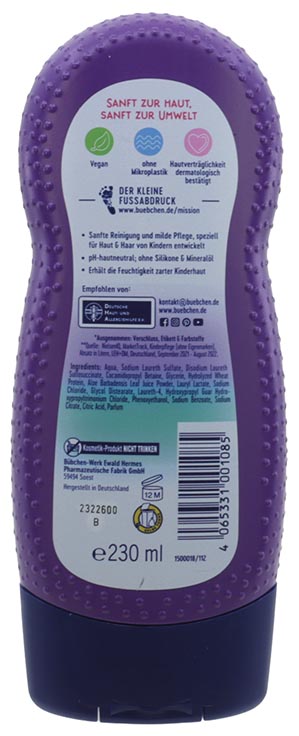 Bübchen Shampoo Dusch-Gel 230ml Meereszauber 3in1