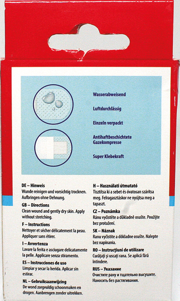 Wundverband 20er in 4 Gr. sortiert transparent