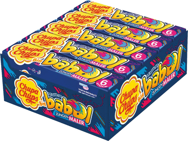 Chupa Chups chewing gum Big Babol assorted