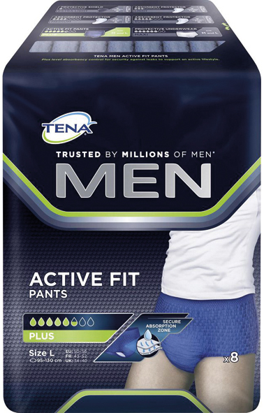 Tena Men Pants Plus Größe L 8er