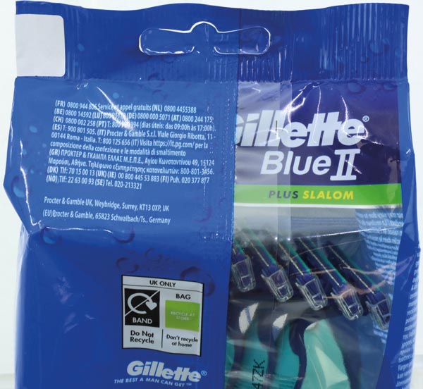 Gillette Blue ll 10 Plus Slalom