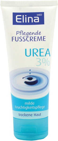 Elina Urée 3% Crème pour les pieds 75ml sensible