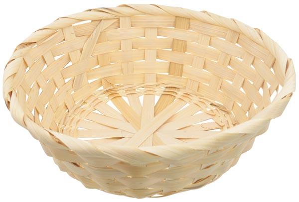 Bastkorb rund naturfarben 22,6x4cm