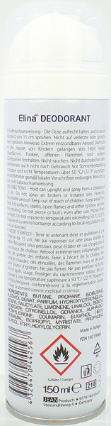 Déodorant Elina Sport for women 150ml Sport Vital