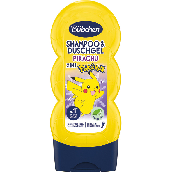 Kinder Shampoo & Duschgel 2in1 Pokémon