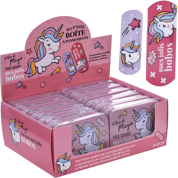 Wound Bandage Children Plaster Unicorn Magic