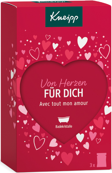 Pack Cadeau Kneipp Avec tout mon amour Cristaux