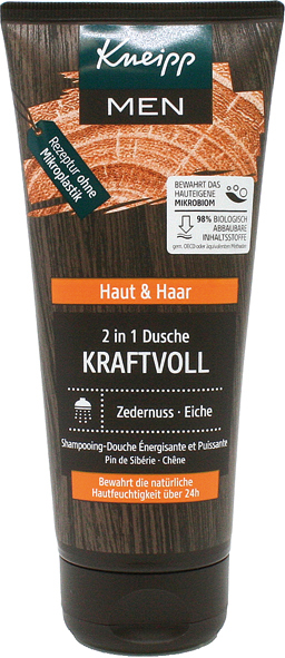 Kneipp Dusche Men 200ml 2in1 Kraftvoll