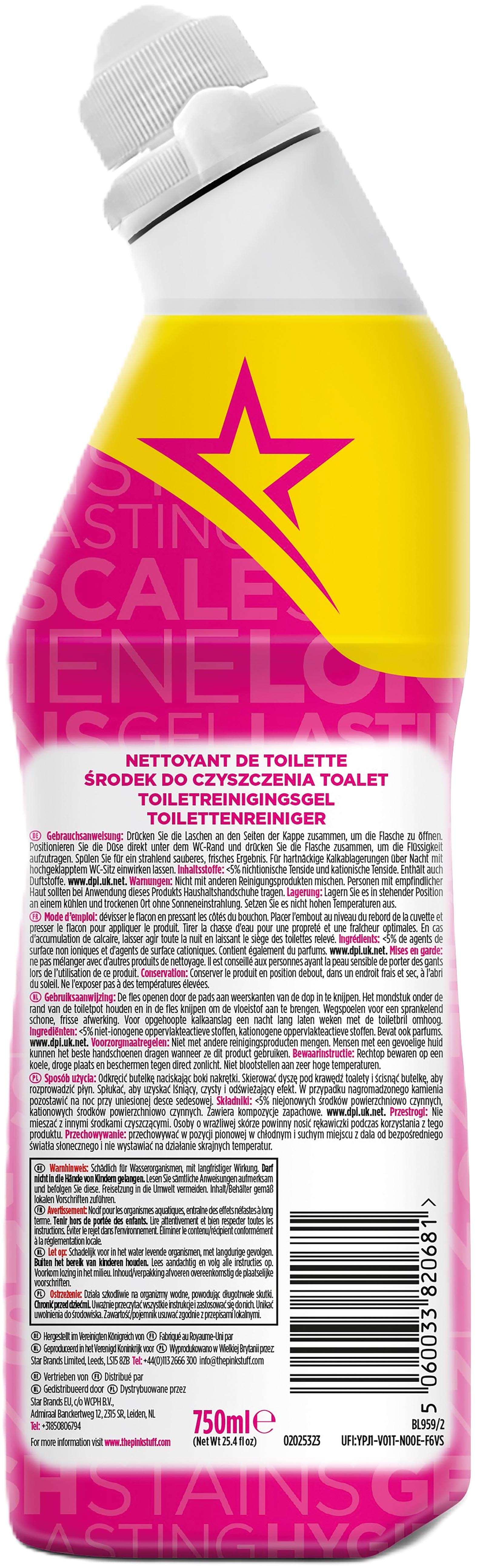 THE PINK STUFF WC Reinigungsgel 750ml
