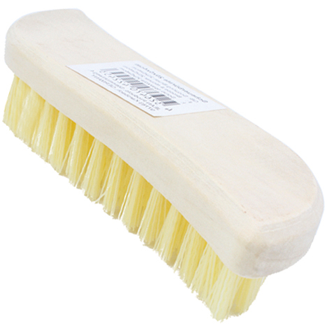 Brush Scouring Brush S-Form 20x5x4cm maple Wood