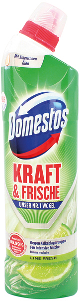 Domestos Gel nettoyant pour WC 750ml Lime Fresh