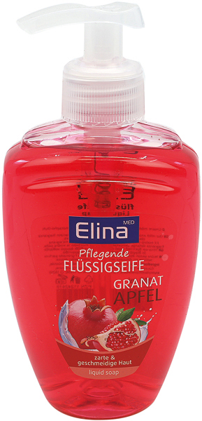 Elina Pomegranate Soap Liquid 300ml w/ Pump