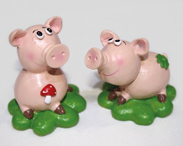 Glücksschwein 6,6x5,2x5,7cm