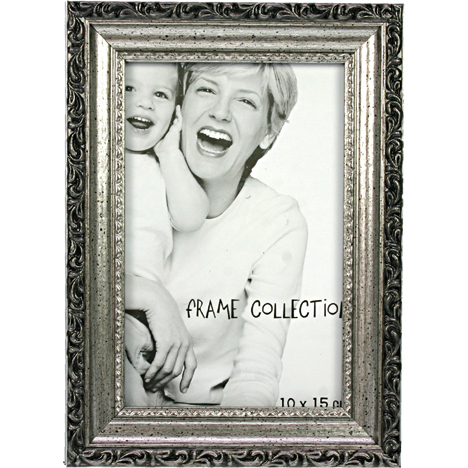 Photo Frame Antique Siver 10x15cm