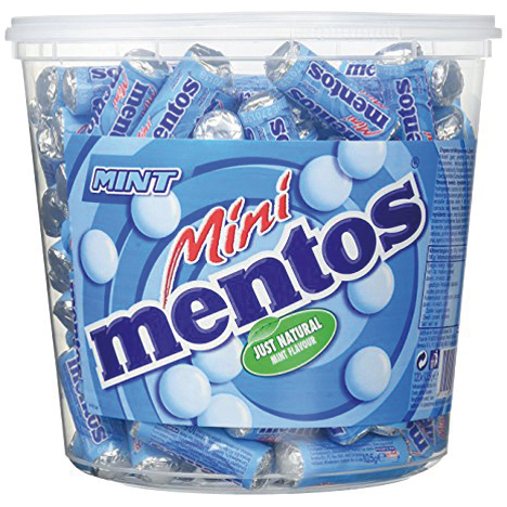 Food Mentos Mini Kaubonbon Mint