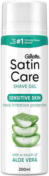 Gillette Women Satin Care Rasiergel 200ml