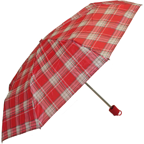 Regenschirm 100cm Taschenschirm Karodesign