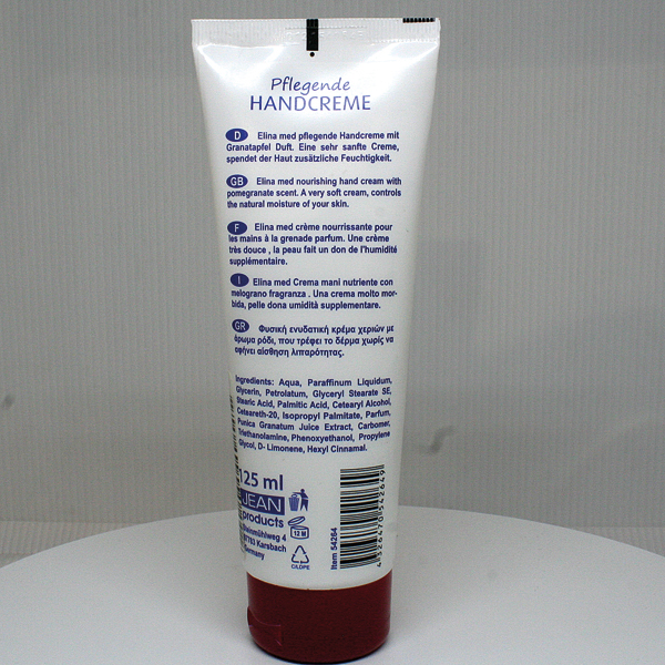 Elina Handcreme 125ml Pomegranate in tube