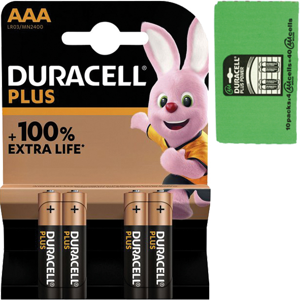 Battery Duracel Plus Mico 4pcs