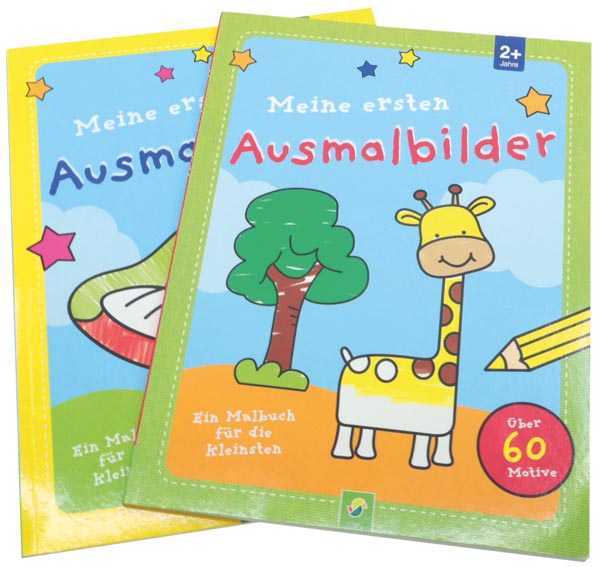 Coloring Book assorted 2-Pack – Ages 2+