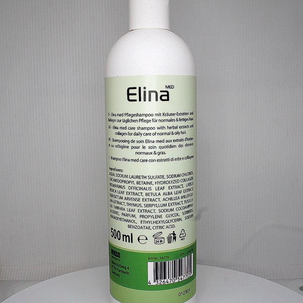 Shampoo Elina med 500ml Pflegend Herbal Care