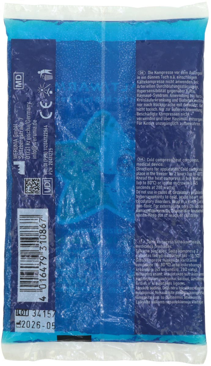 Compress gel pad kids cold/warm 8,5x14,5cm
