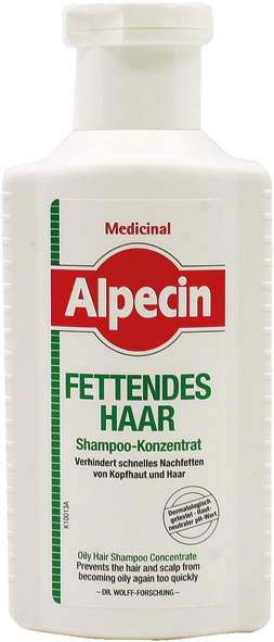 Alpecin medicinal shampoo 200ml fatty hair