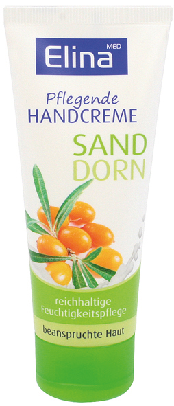 Elina Sanddorn hand Cream 75ml in tube