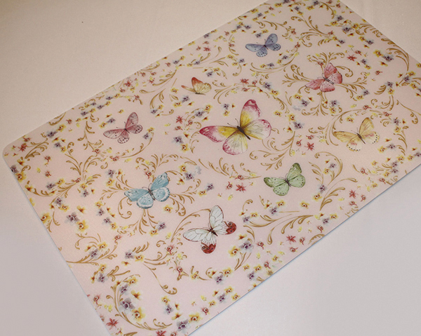 Placemat butterfly design, 44x28.5cm for a beautiful