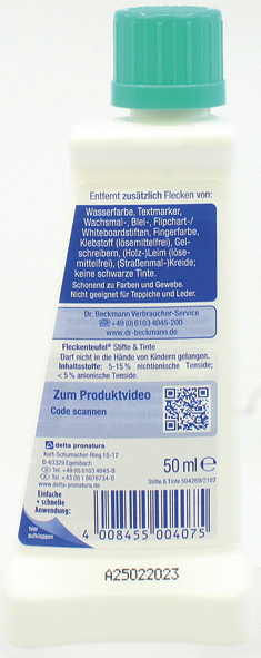 Dr. Beckmann Fleckenteufel 50ml Stifte+Tinte