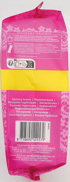 Serviette hygiénique Sence 2x10pcs normal plus