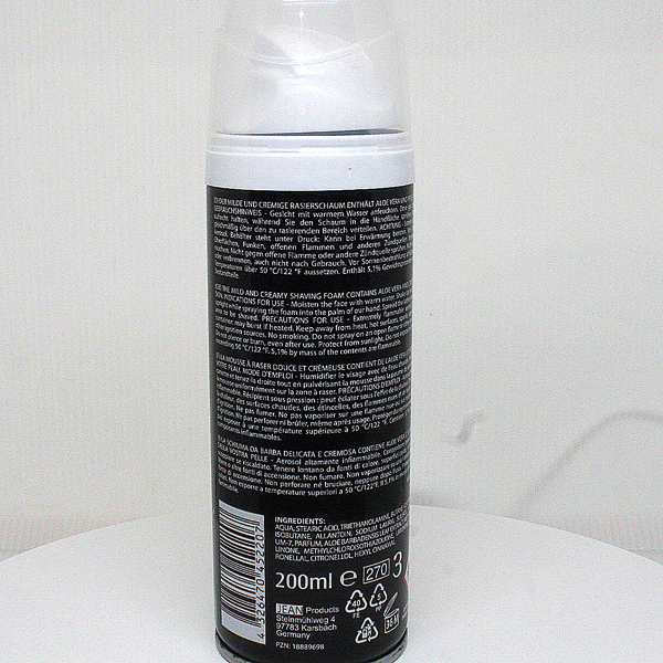 Shaving Foam 200ml Elina Shave Classic