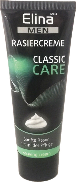 Crème à raser Elina tube 75ml