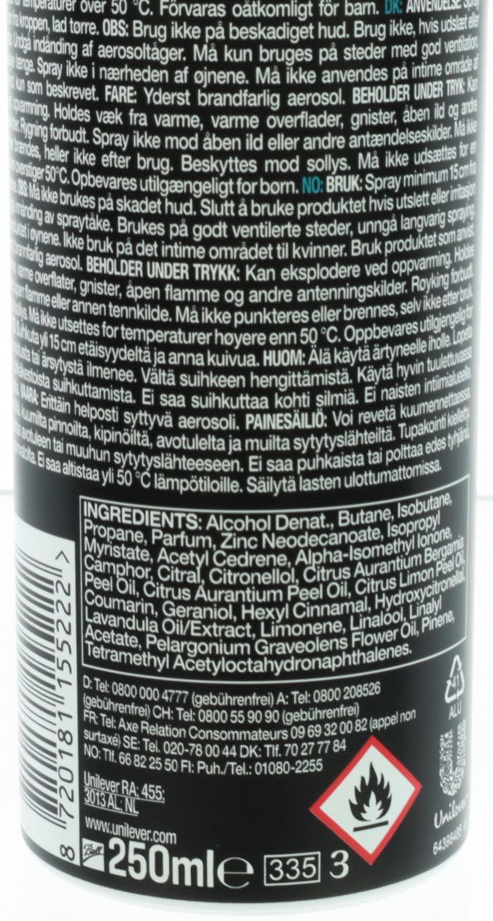 Axe Déo Spray 250ml Alaska