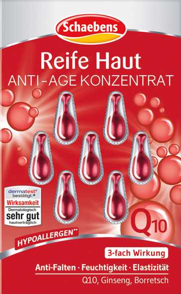 Schaebens Anti-Age Reife Haut Konzentrat 7 Stück