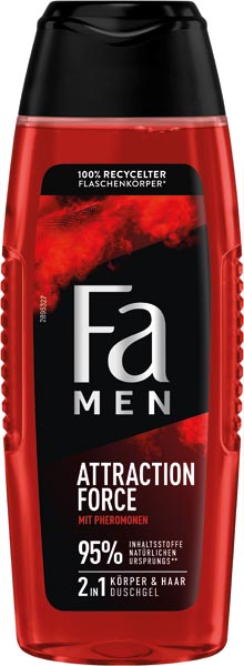 Fa Dusch 250ml Men Attraction Force