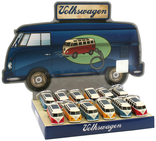 Key Chain VW Bus LED Lamp in Display