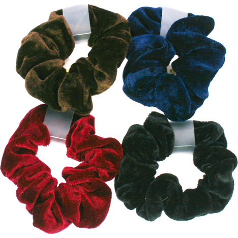 Hair Band Velvet 9.5cm Colour Asstd.