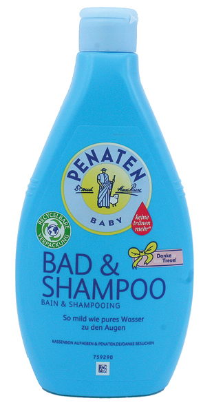 Penaten bain+shampoing 400ml