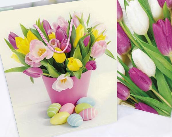 Gift Bag Easter Motive 34x25cm