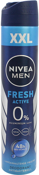 Nivea Déodorant Fresh Men 200ml Active