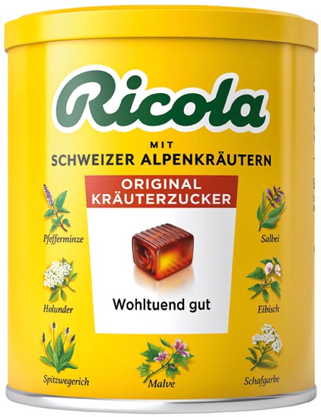 Food Ricola Schweizer Kräuterbonbon Original 250g