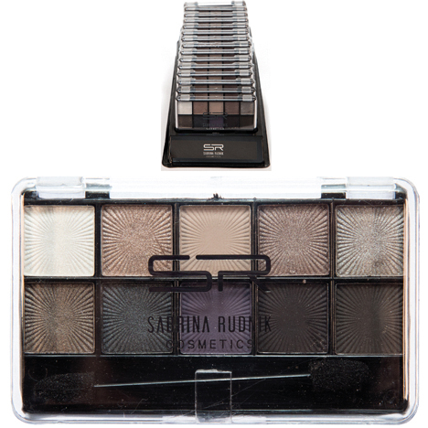 Cosm. Eyeshadow Sabrina 10pcs smokey eyes