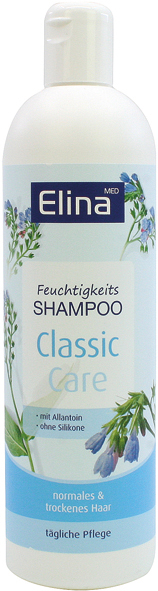 Shampoo Elina med 500ml Moisturizing Sensitive