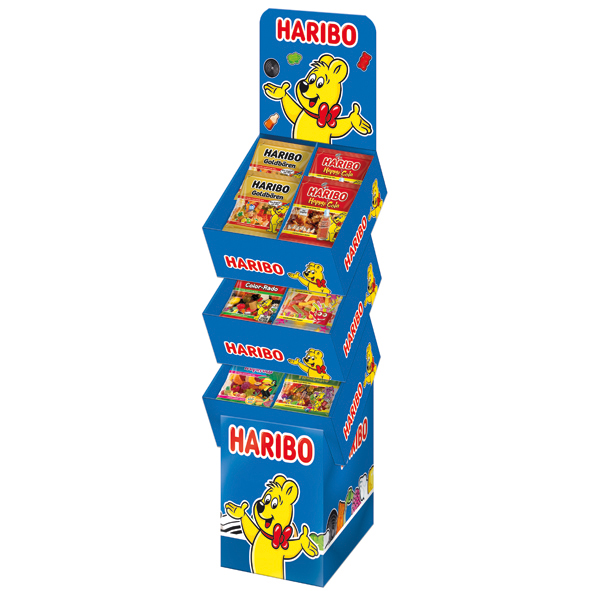 Food Haribo 175g 109er Display 6fach sortiert